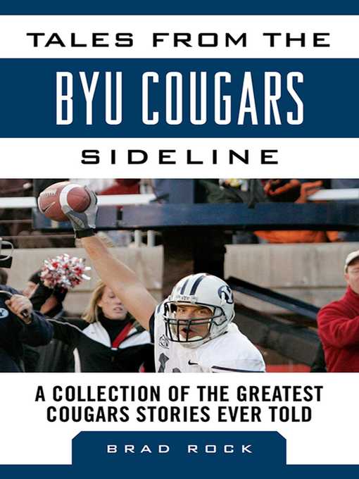 Cover image for Tales from the BYU Cougars Sideline: a Collection of the Greatest Cougars Stories Ever Told